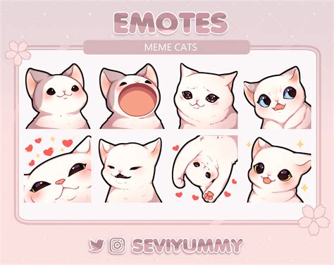 Your chat messages can also include emoticons. . Twitch cat emotes